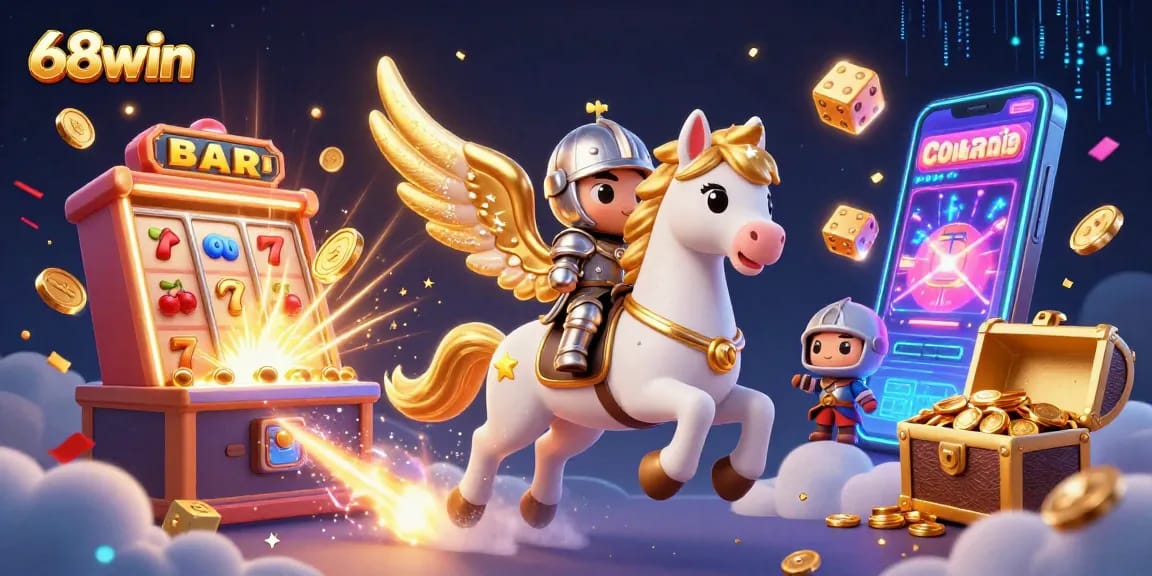 Experience thrilling gaming at 68win with dynamic slots and exciting jackpots in a vibrant digital scene.
