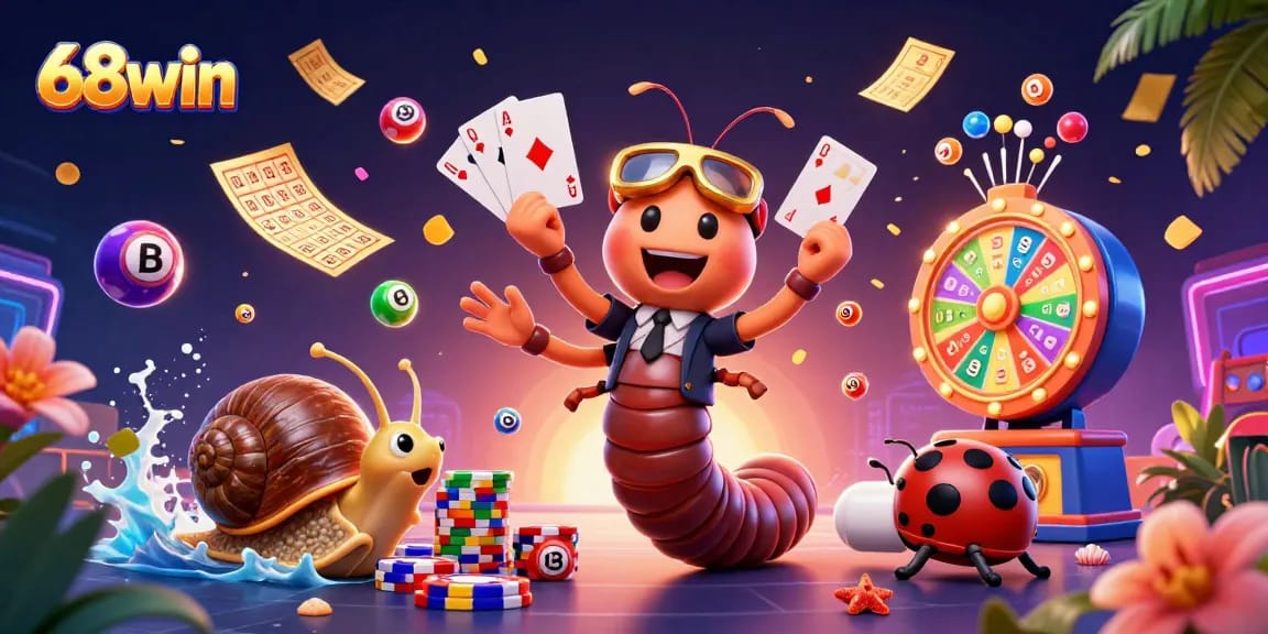 Experience exhilarating gaming with 68win featuring dynamic dealer action and vibrant lottery elements.