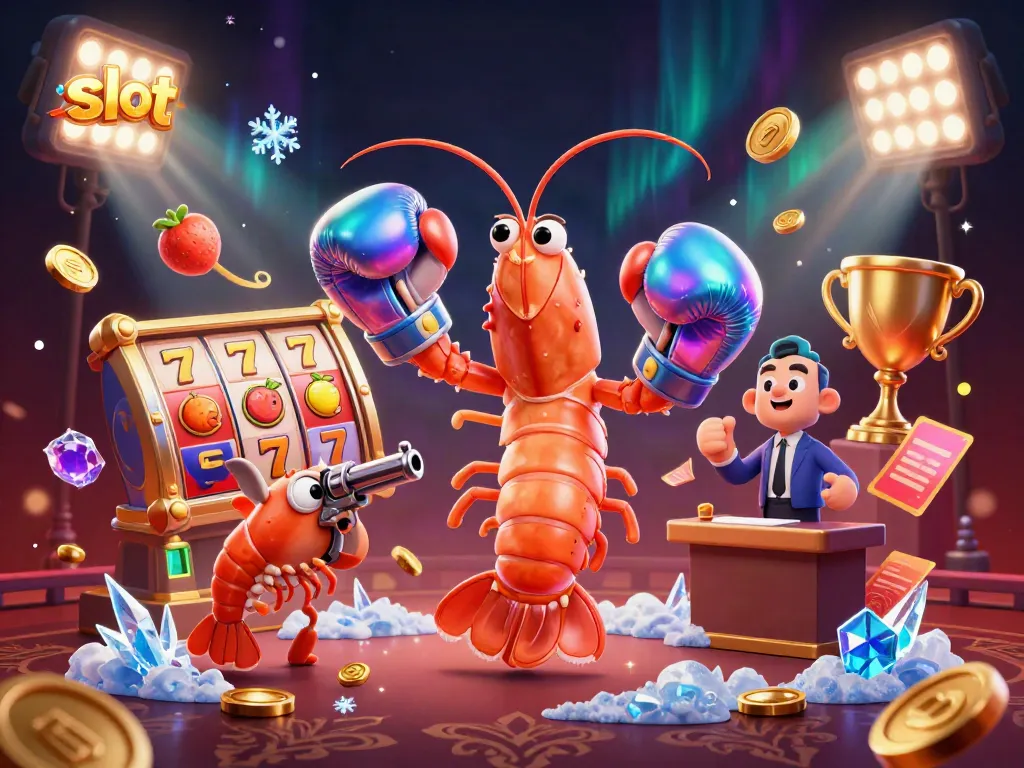 Experience thrilling slot action with vibrant 3D characters and dynamic gaming visuals.