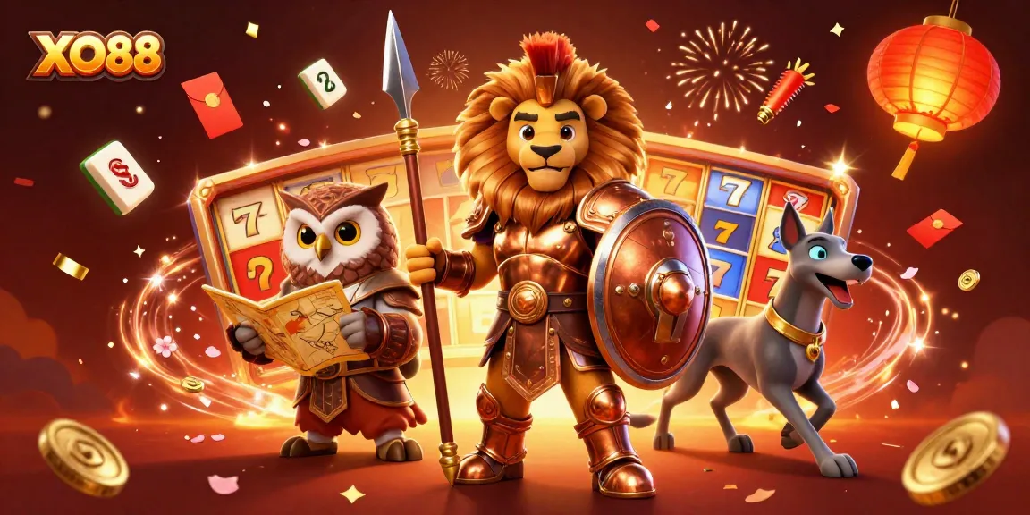 Experience thrilling action with XO88's 3D animated casino world filled with glorious winning moments.
