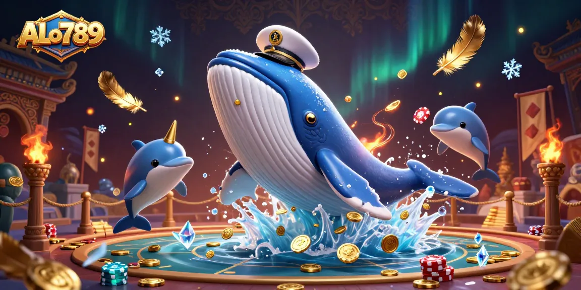 Engage in thrilling games at ALo789 with spectacular casino illustrations depicting vibrant characters and elements.